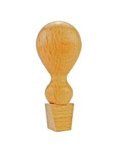 Holzstempel 10x10 mm inkl. individueller Stempelplatte
